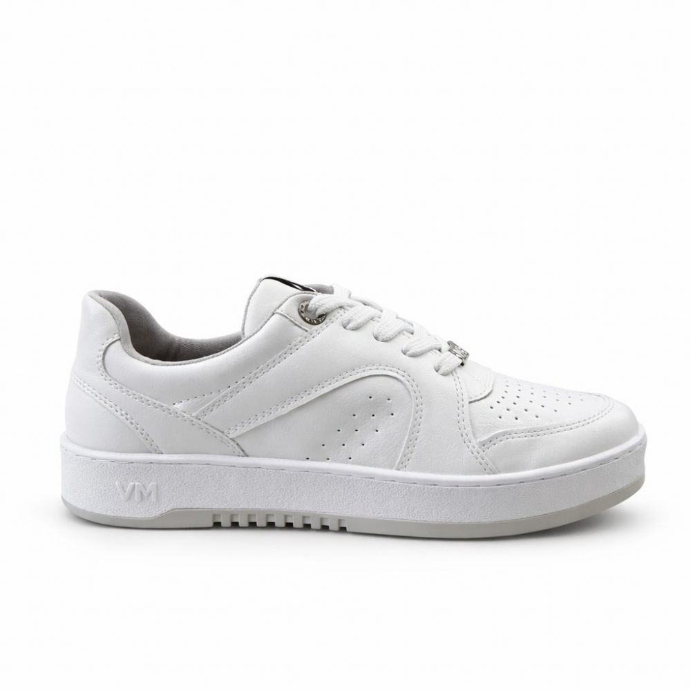 Tênis Feminino Via Marte Ref.: 069-002-02 Casual - Branco