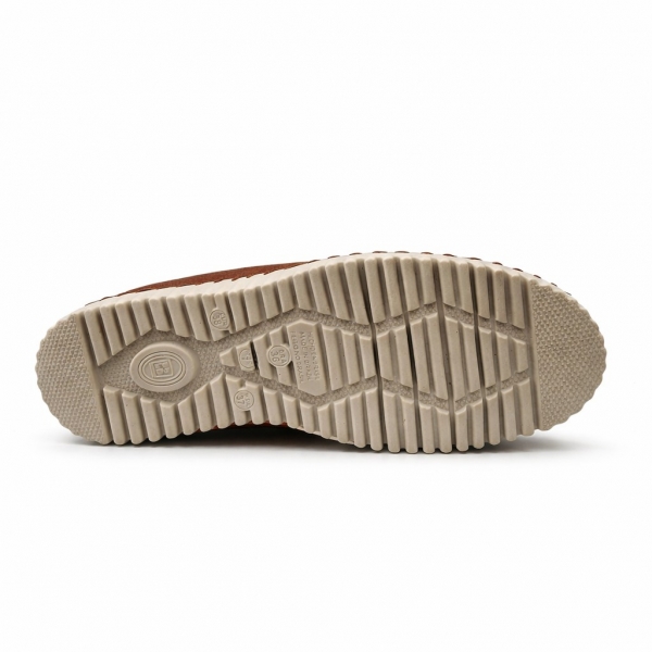 Tênis Feminino Bottero Couro Ref.:574461 - Caramelo