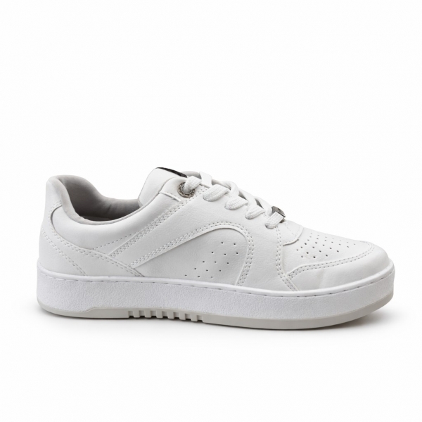 Tênis Feminino Via Marte Ref.: 069-002-02 Casual - Branco